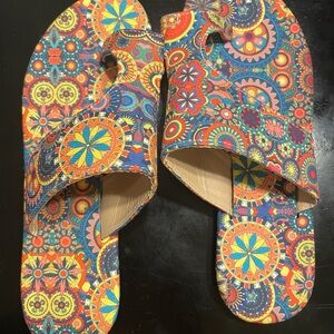Colorful Patterned Sandals